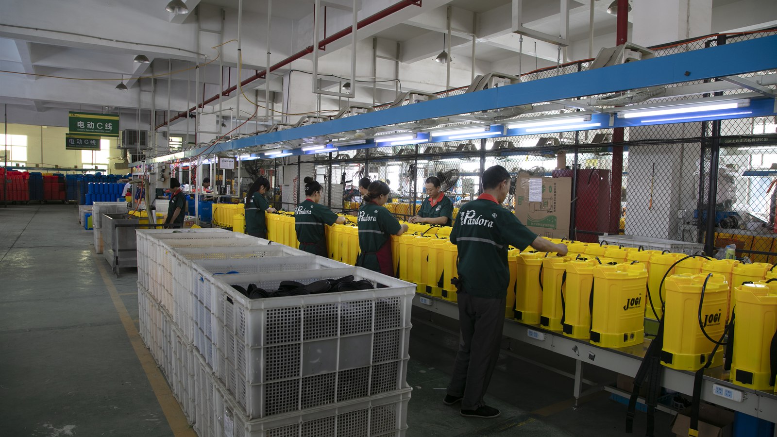 Sprayer Assembly Process