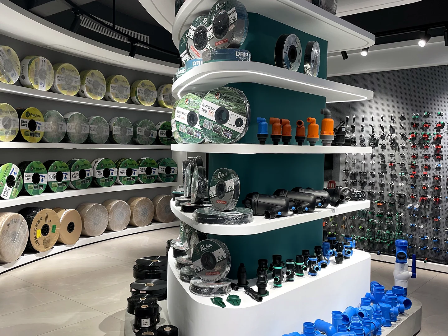 PANDORA irrigation product showroom