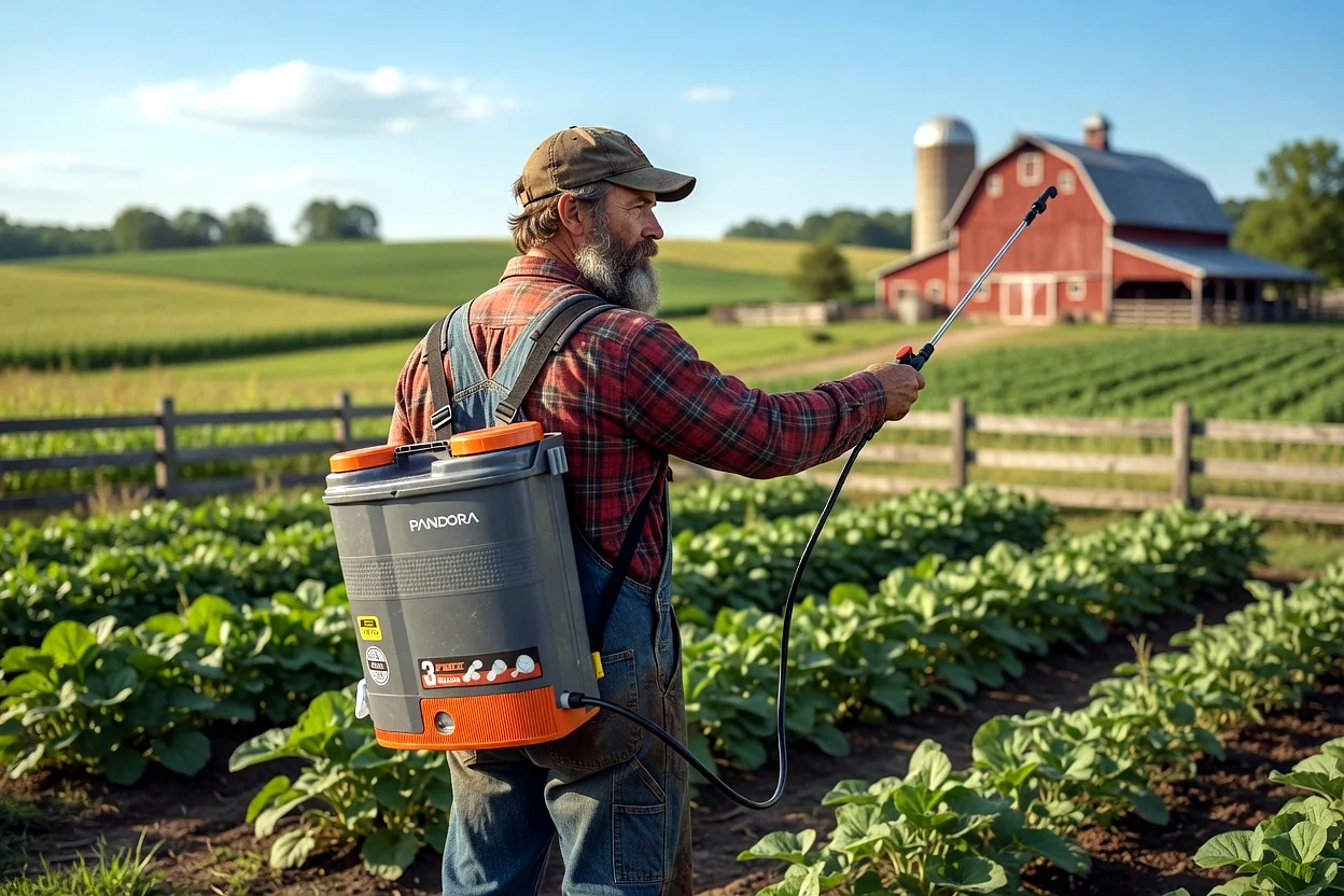 PANDORA sprayer in agricultural field application
