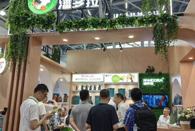Canton Fair Green Booth Excellence