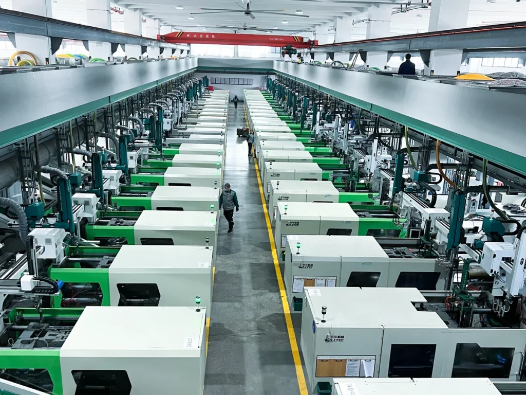 Injection Molding Line Overview