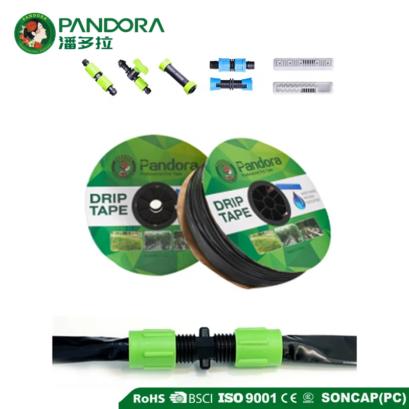 16mm*0.2mm Thickness inlaid patch drip irrigation tape