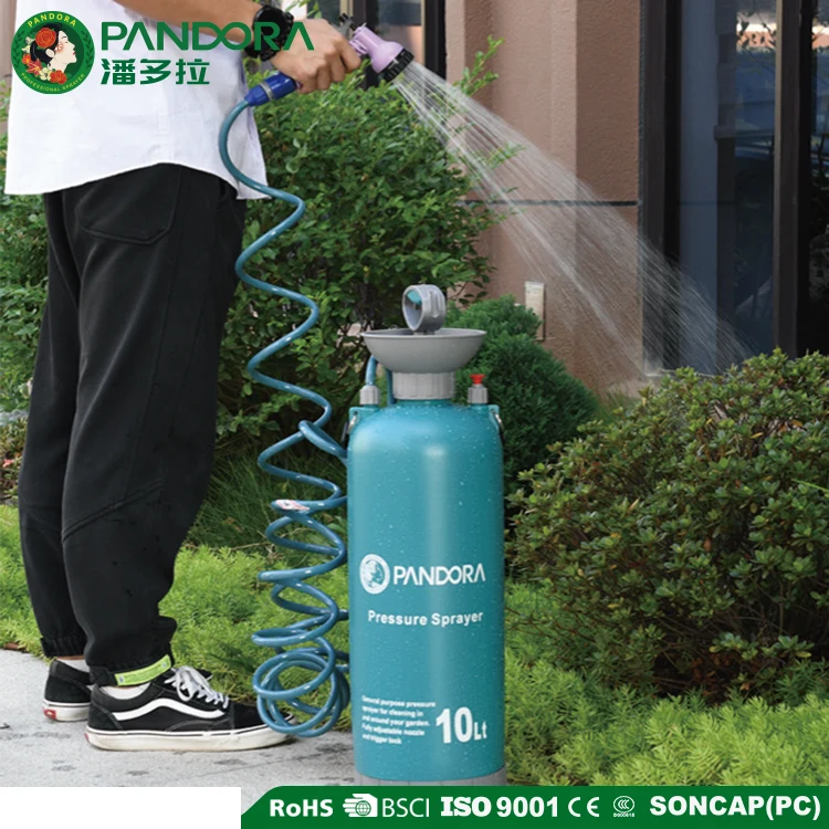 Elastic Pipe Garden Spray Gun Pressure Sprayer