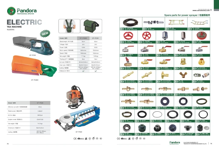 Spare Parts catalog cover